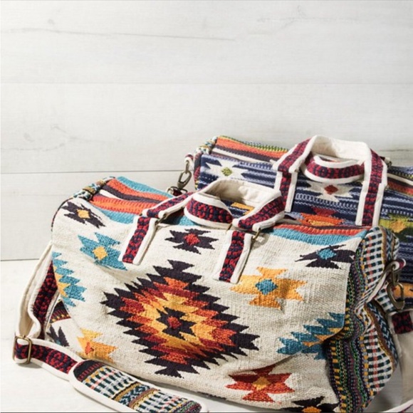 #26 NEW! Aztec Navajo Travel Tote Bag Weekender Purse - Picture 11 of 11